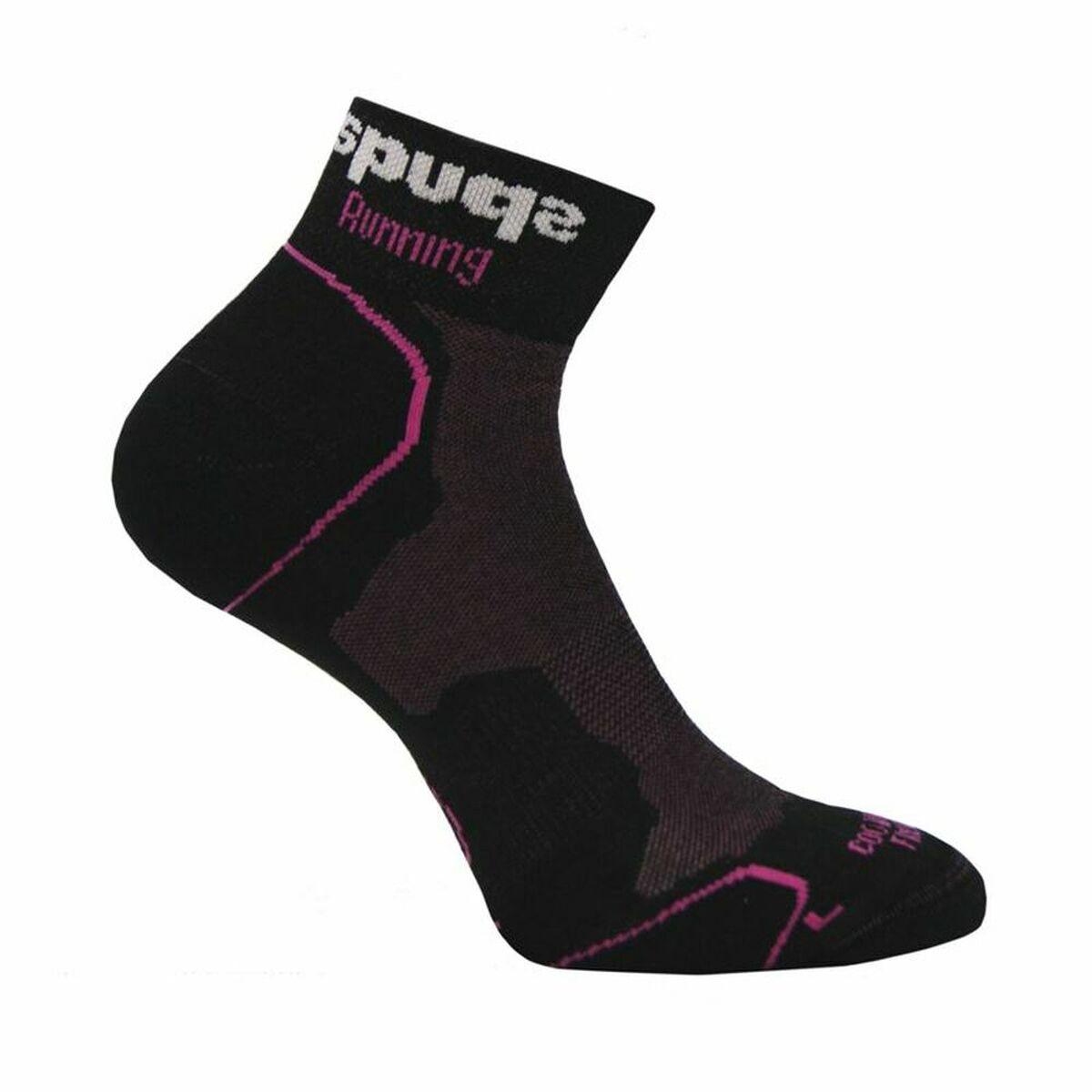 Socks Spuqs Coolmax Cushion Black - Sterilamo