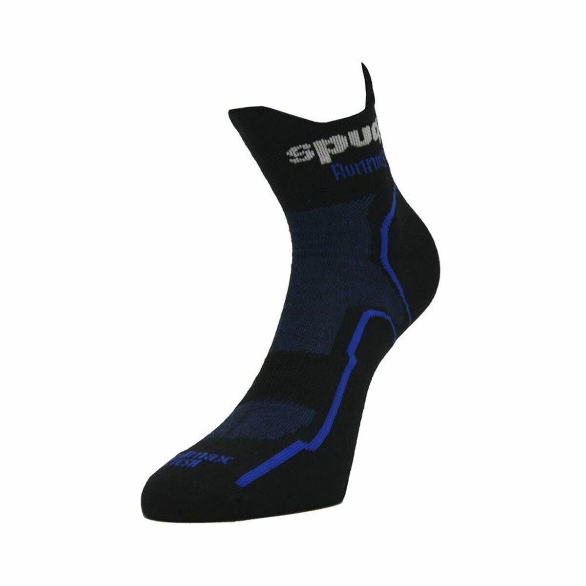 Sports Socks Spuqs Coolmax Speed Black - Sterilamo