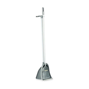 Sweeping Brush and Dustpan Cleaning Set Silver Plastic (12 Units) - Sterilamo