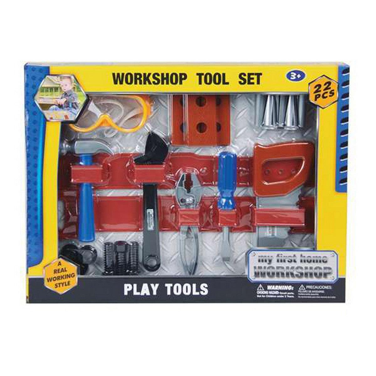 Tool Set Jugatoys 22 Pieces (43,7 x 33 x 4,8 cm) - Sterilamo