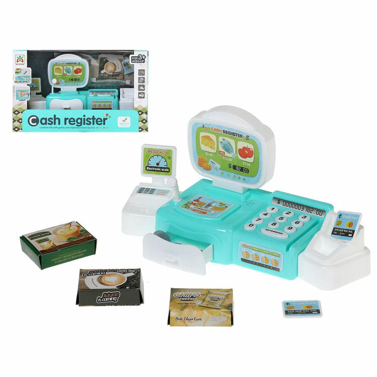 Toy Cash Register Light Toy set with sound - Sterilamo