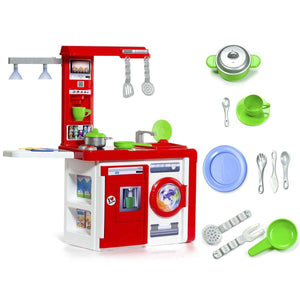 Toy kitchen Moltó Kitchen 82 x 28 x 57 cm 12 Pieces 19160 - Sterilamo