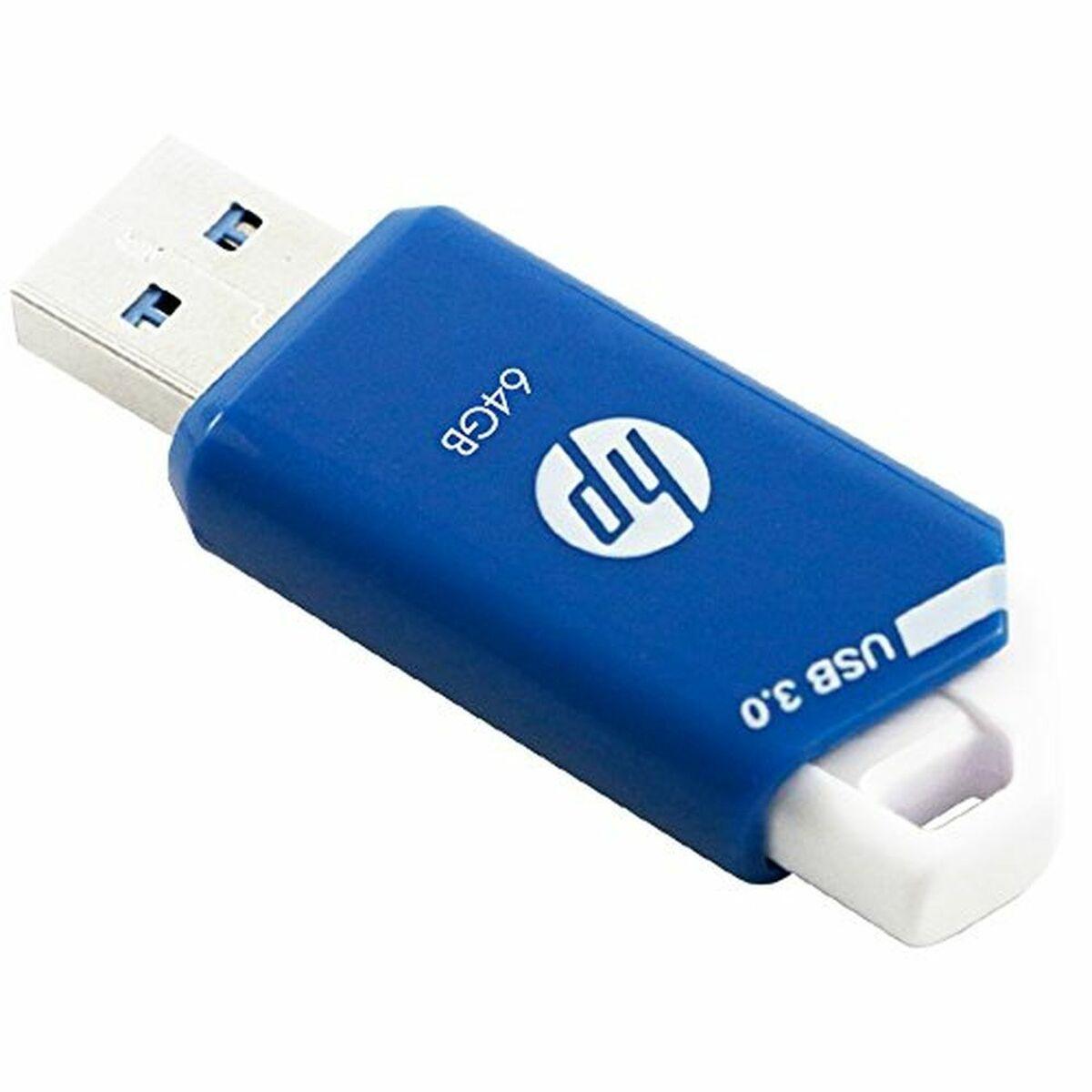 USB stick HP HPFD755W-64 64 GB Blue - Sterilamo