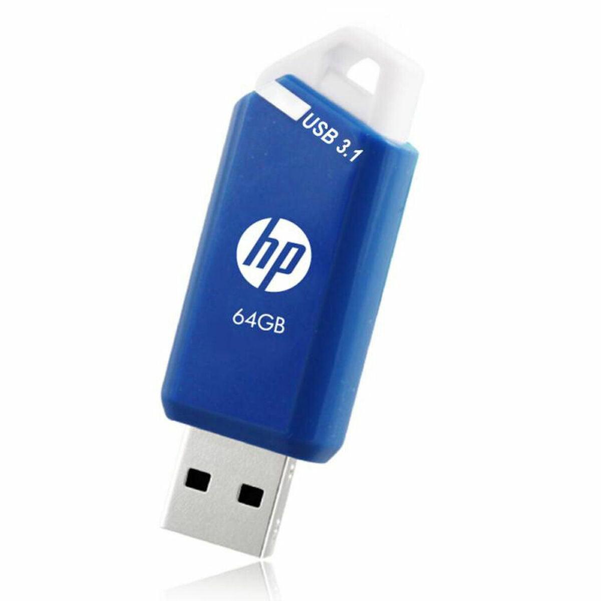 USB stick HP HPFD755W-64 64 GB Blue - Sterilamo