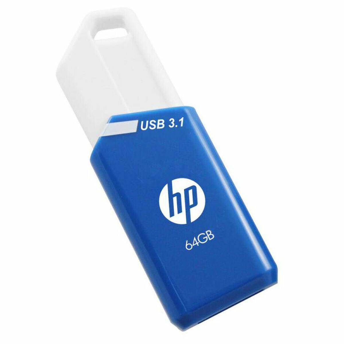 USB stick HP HPFD755W-64 64 GB Blue - Sterilamo