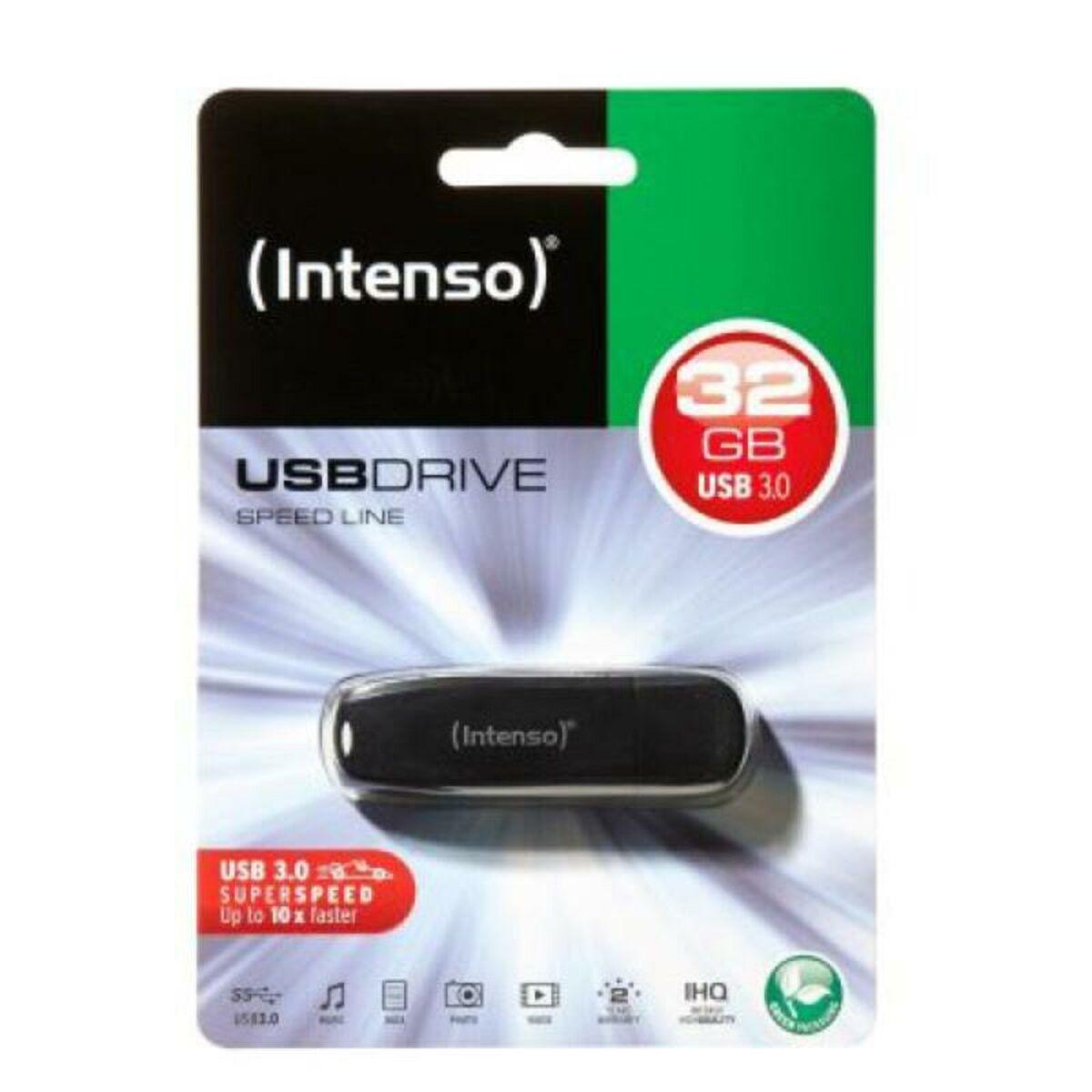 USB stick INTENSO FAELAP0356 USB 3.0 32 GB Black 32 GB USB stick - Sterilamo