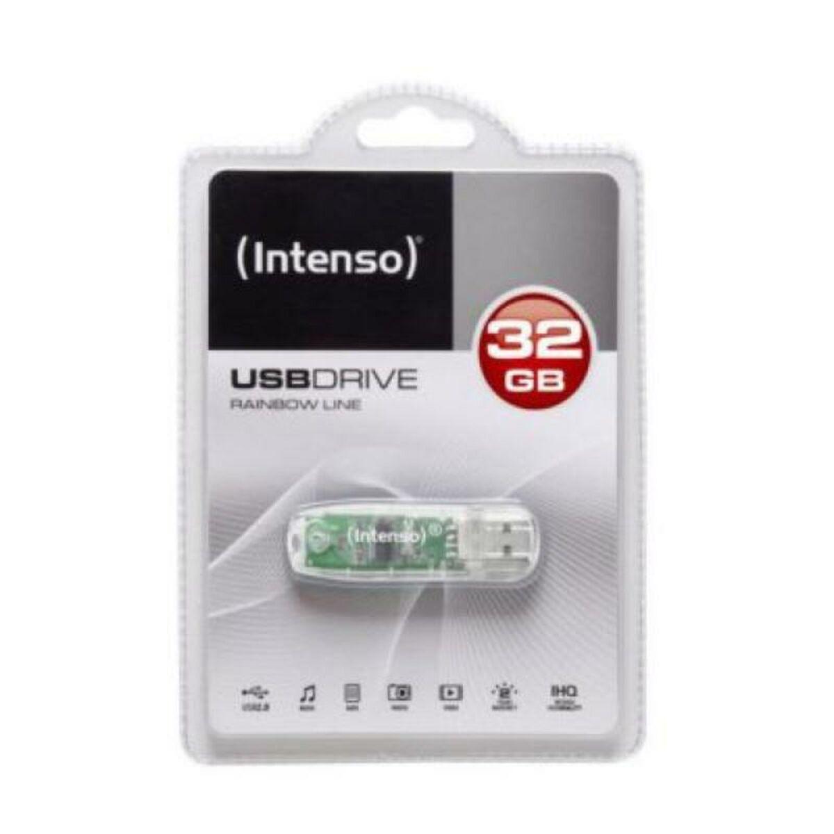 USB stick INTENSO Rainbow Line 32 GB Transparent 32 GB USB stick - Sterilamo