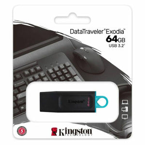 USB stick Kingston DataTraveler DTX Black USB stick - Sterilamo