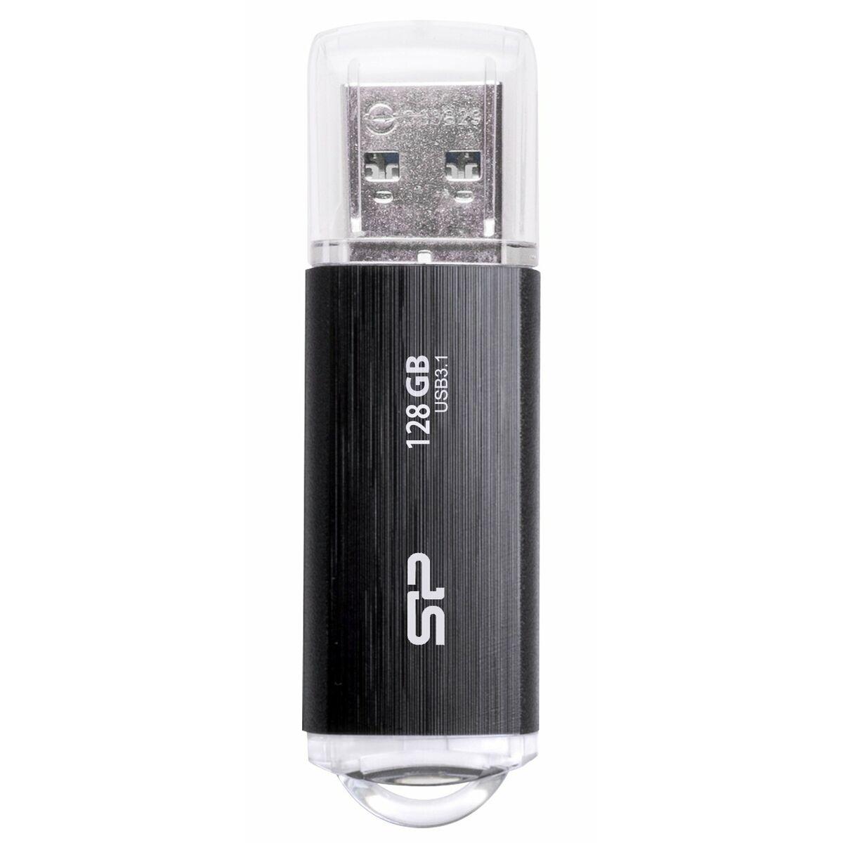 USB stick Silicon Power SP128GBUF3B02V1K Black - Sterilamo