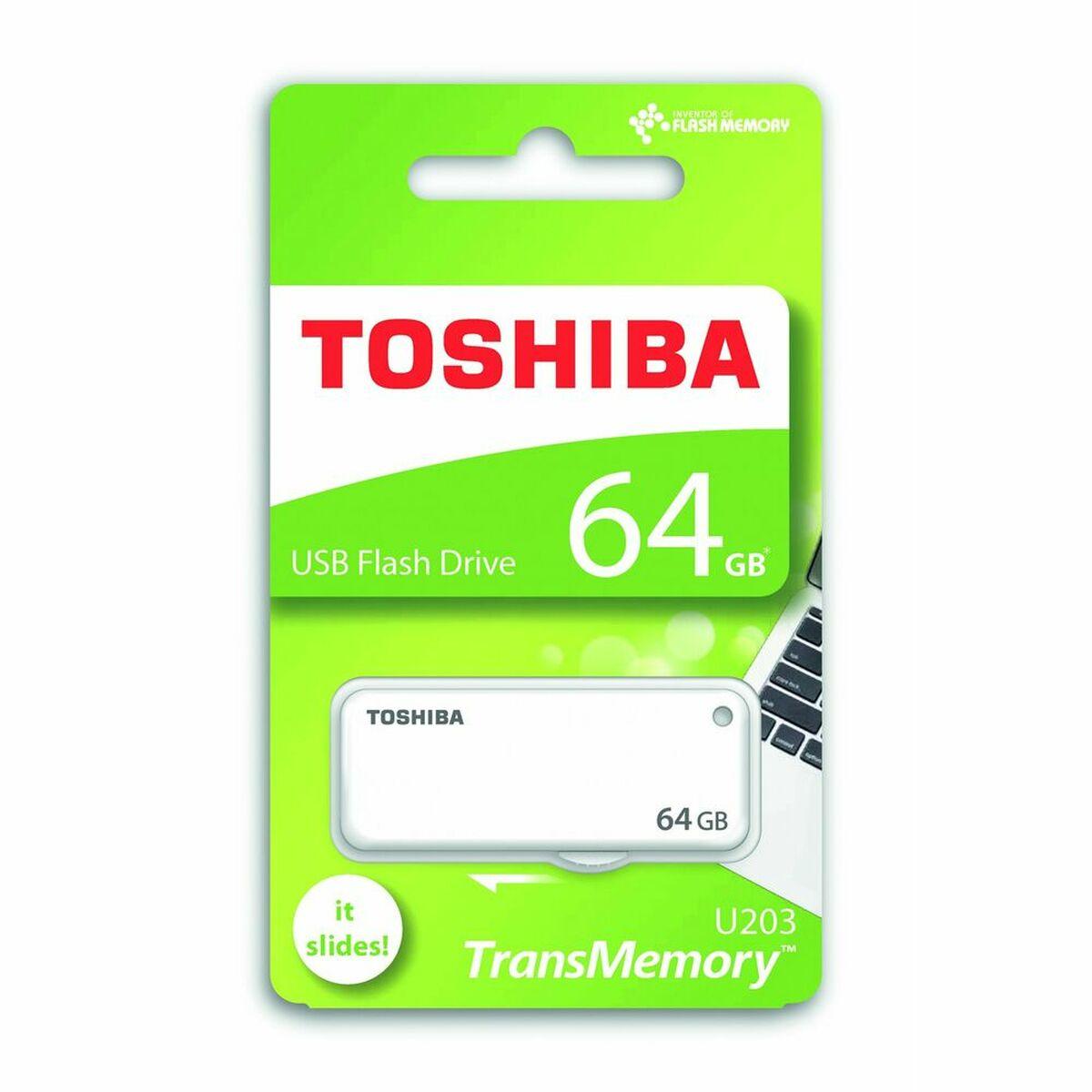 USB stick Toshiba U203 White 64 GB - Sterilamo