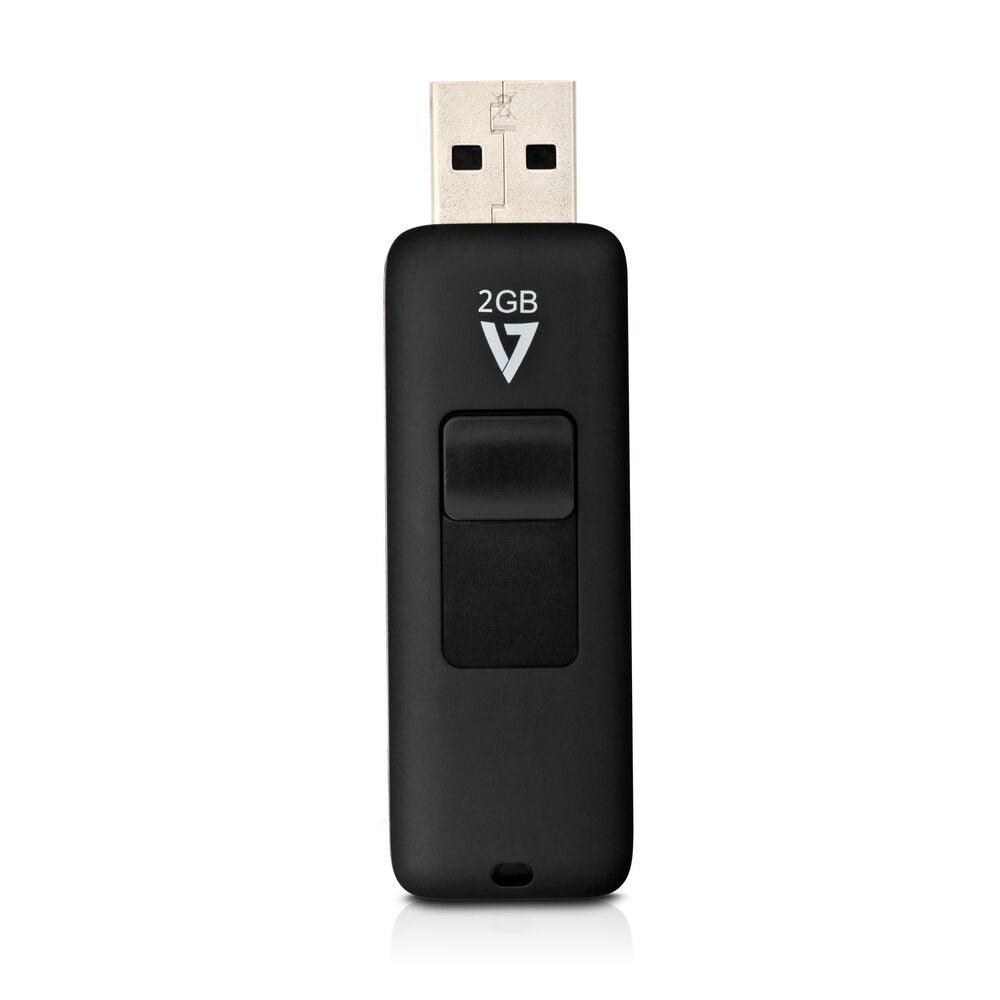 USB stick V7 VF22GAR-3E Black 2 GB - Sterilamo