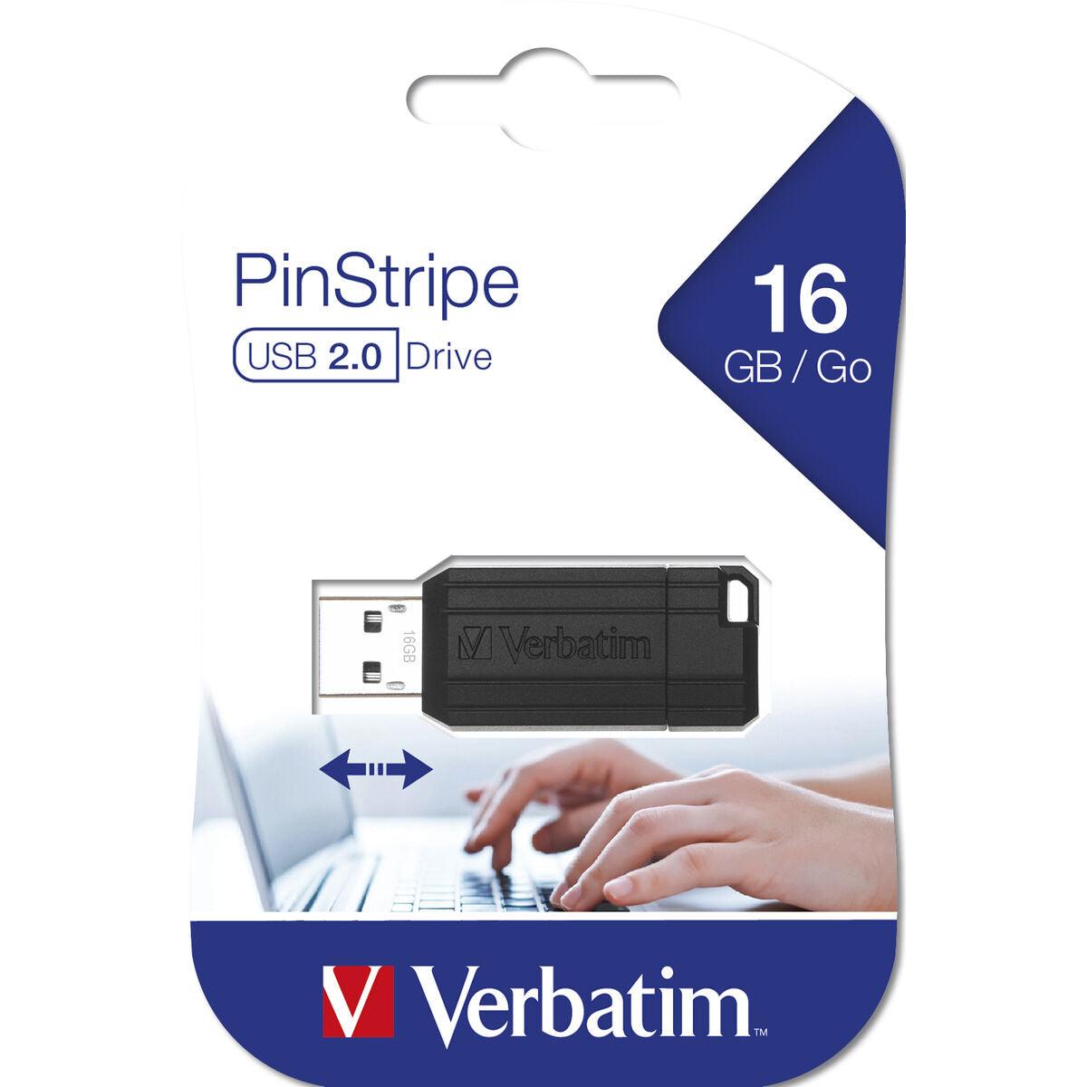 USB stick Verbatim 49063 Keychain Black - Sterilamo