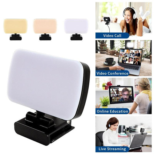 Video Conference 6500kportable Led Video Light Cube Laptop Computer - Sterilamo