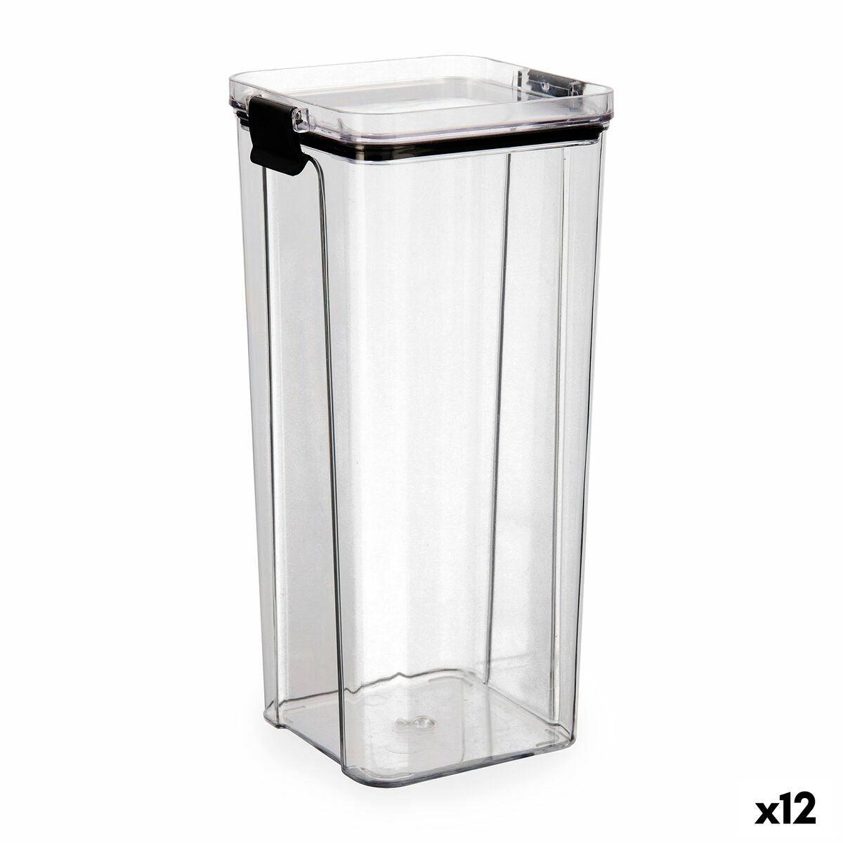 Food Preservation Container Quid Cocco Transparent Plastic 1,8 L (12 Units) - Sterilamo