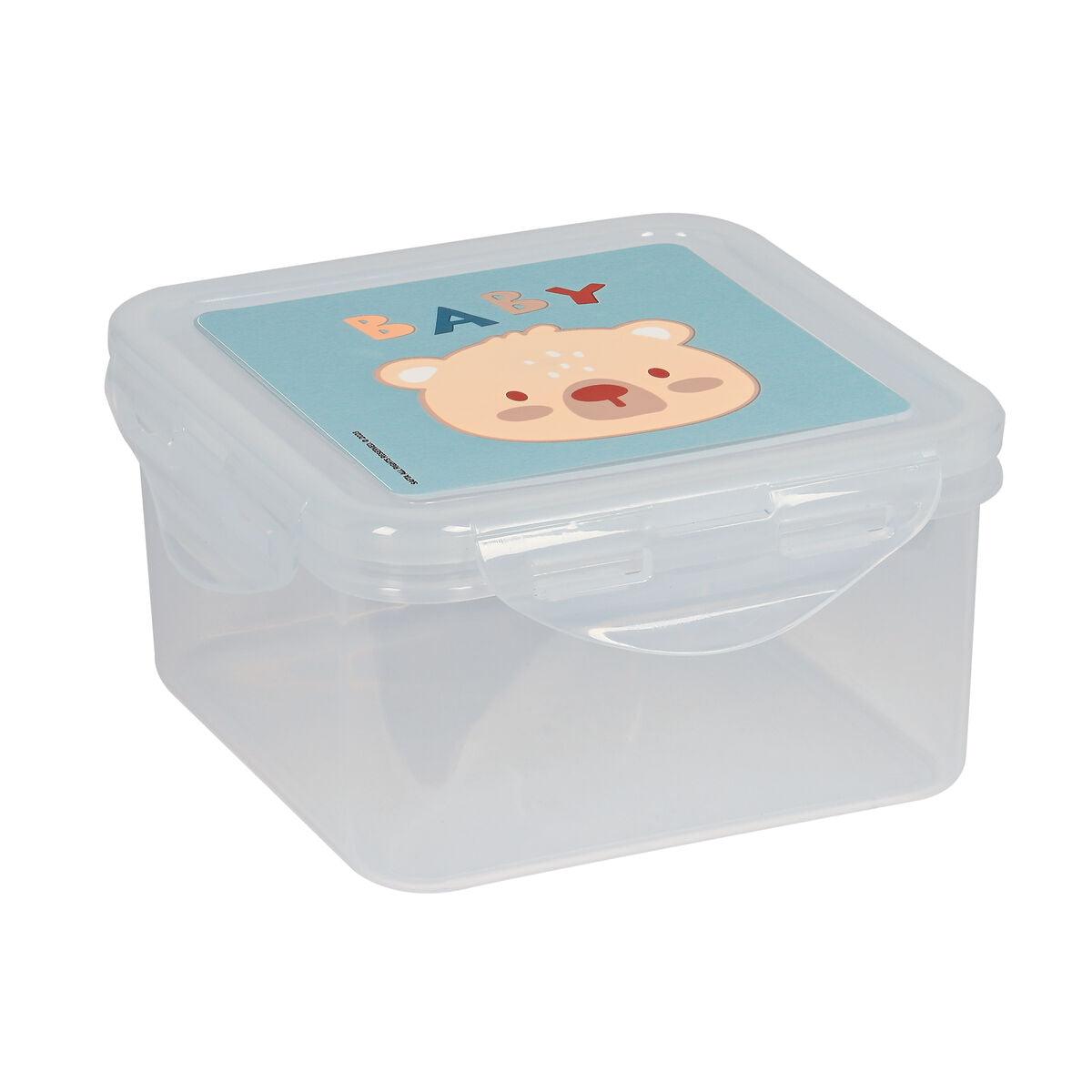 Lunch box Safta Baby bear 13 x 7.5 x 13 cm Blue - Sterilamo