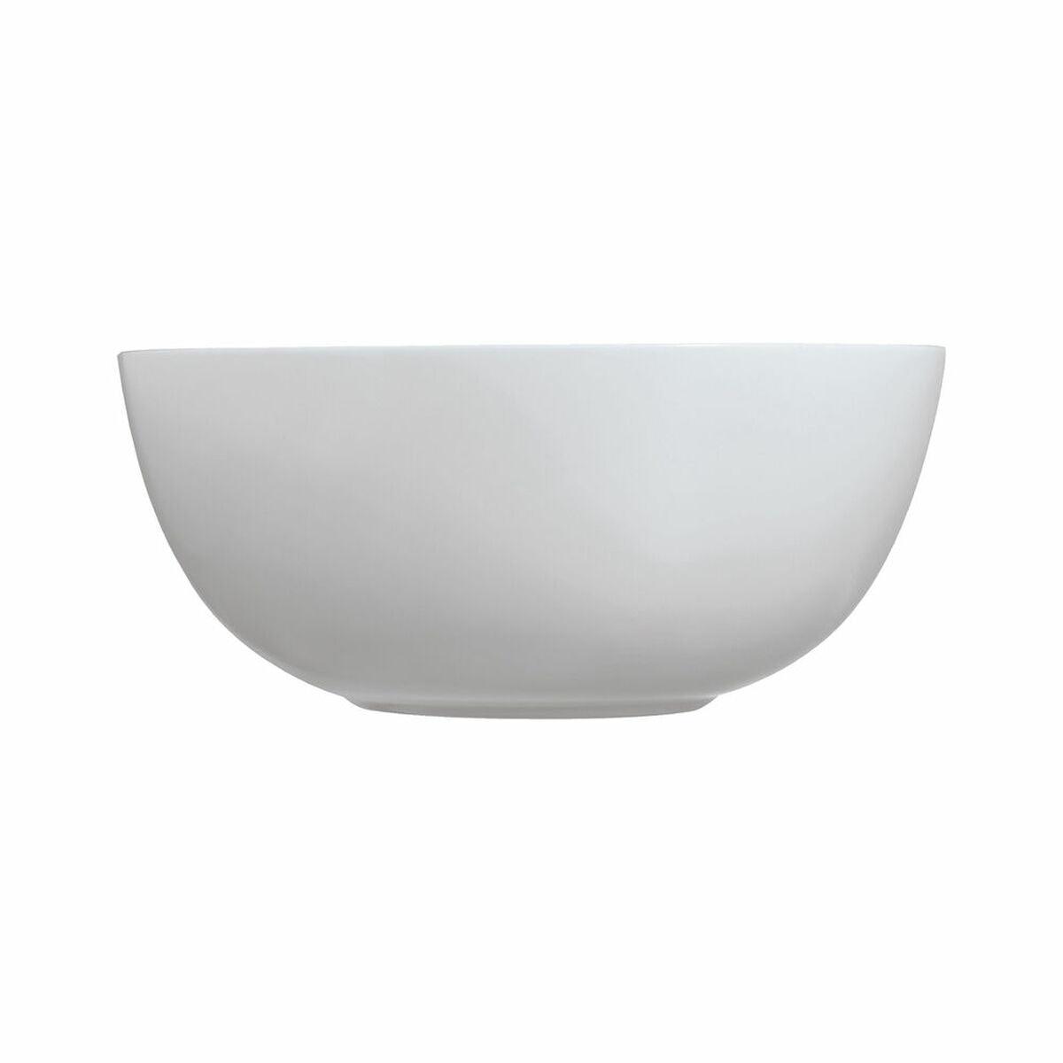 Salad Bowl Luminarc Diwali Granit Grey Glass Tempered glass - Sterilamo