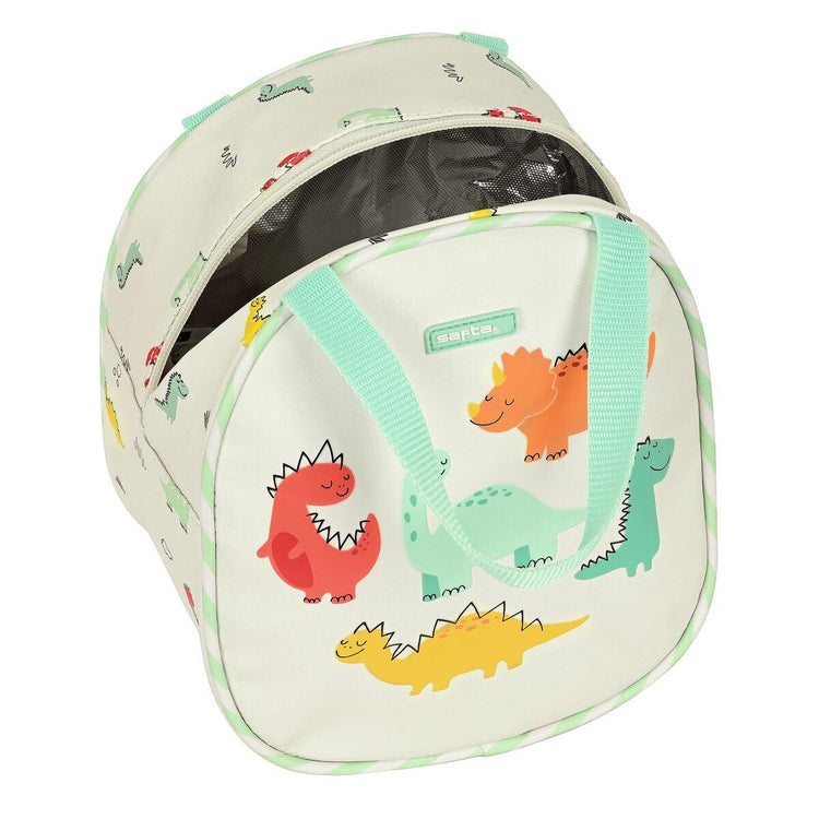 Thermal Lunchbox Safta Dinos 19 x 22 x 14 cm Cream - Sterilamo