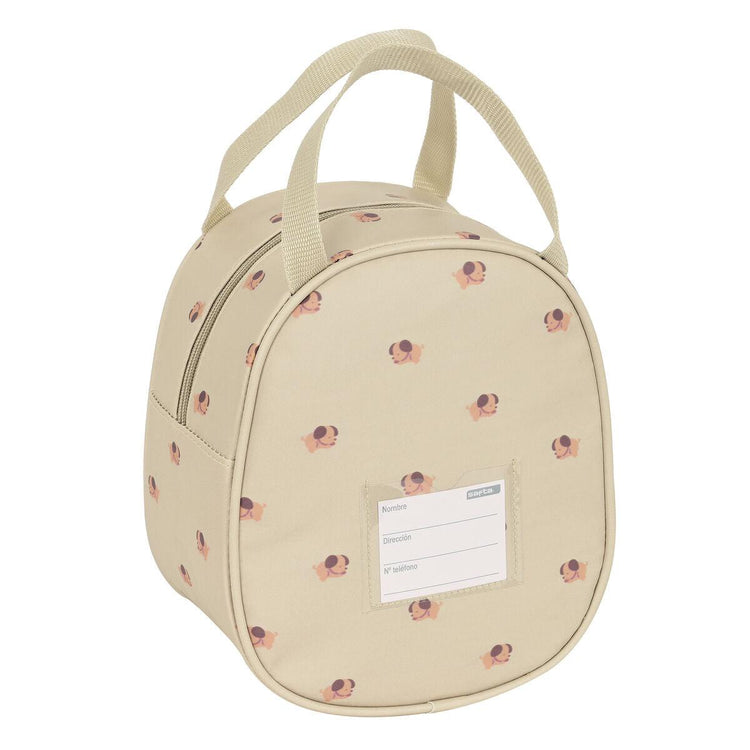 Thermal Lunchbox Safta Puppy 19 x 22 x 14 cm Beige - Sterilamo