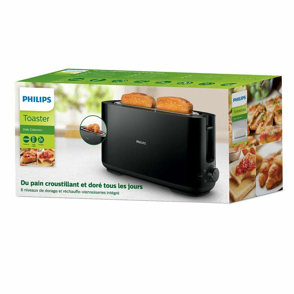 Toaster Philips 950 W Black - Sterilamo