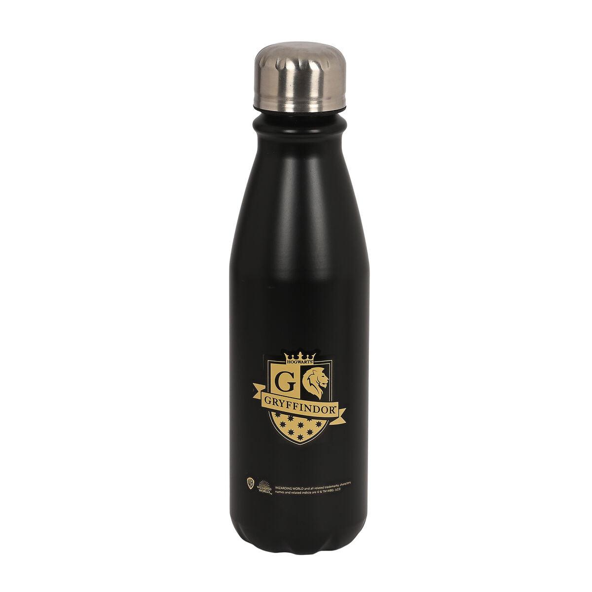 Water bottle Harry Potter Bravery Black Metal 500 ml - Sterilamo