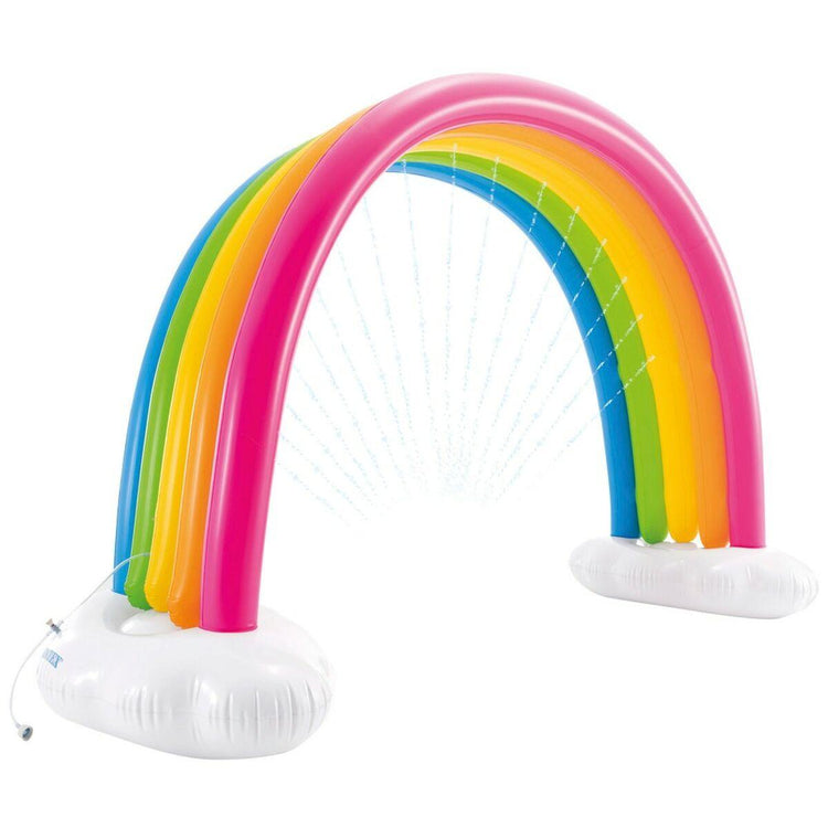 Water Sprinkler and Sprayer Toy Intex Rainbow 300 x 109 x 180 cm PVC - Sterilamo