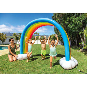 Water Sprinkler and Sprayer Toy Intex Rainbow 300 x 109 x 180 cm PVC - Sterilamo